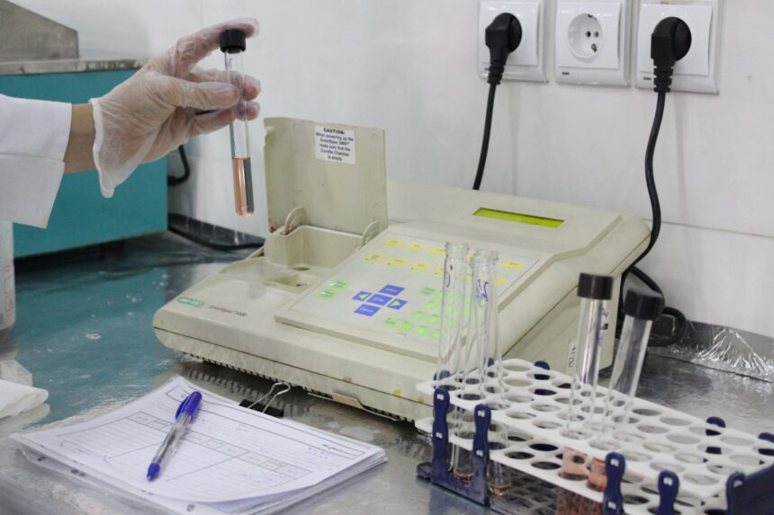 آزمایشات آب